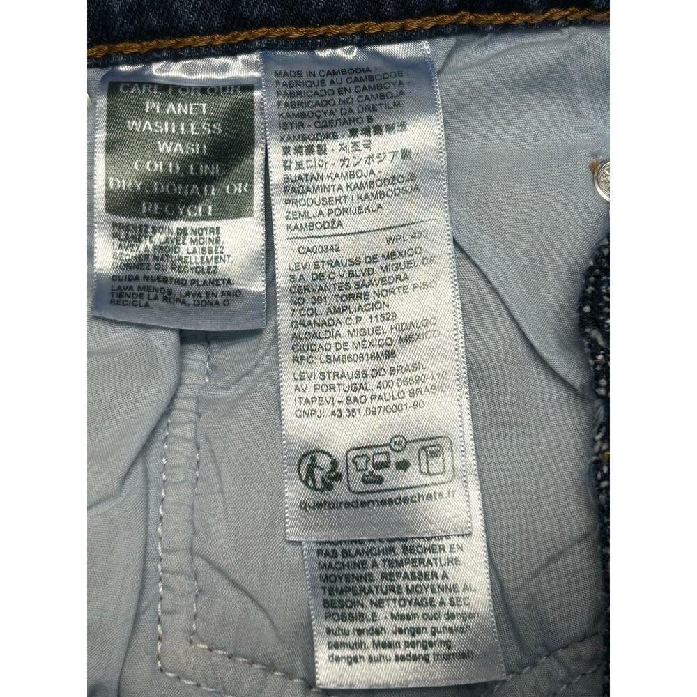 Levi’s Premium High Rise Straight Leg Jeans Size 30 - Picture 13 of 13